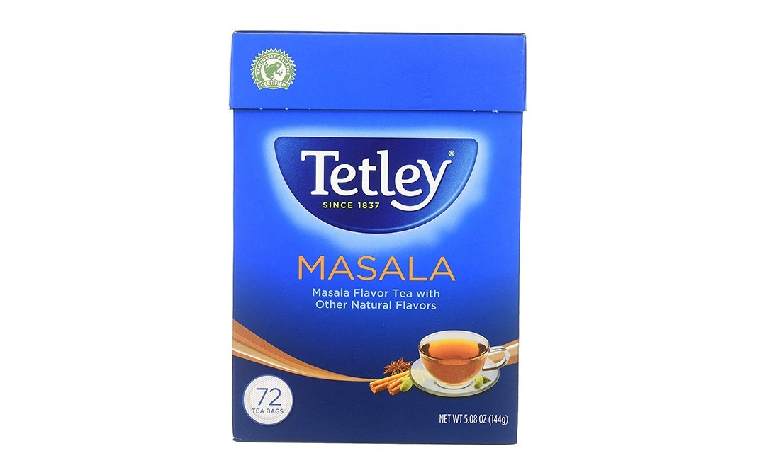 Tetley Masala Flavour Tea   Pack  144 grams
